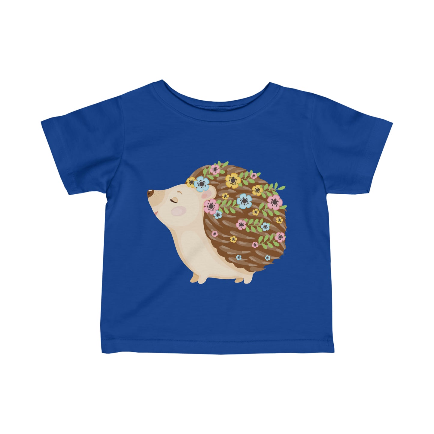 Hedge Hog with Flowers - T-Shirt - Horticultural Delights