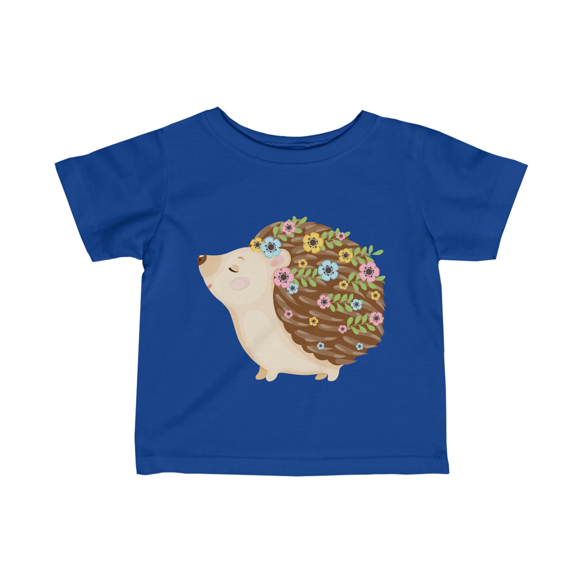 Hedge Hog with Flowers - T-Shirt - Horticultural Delights