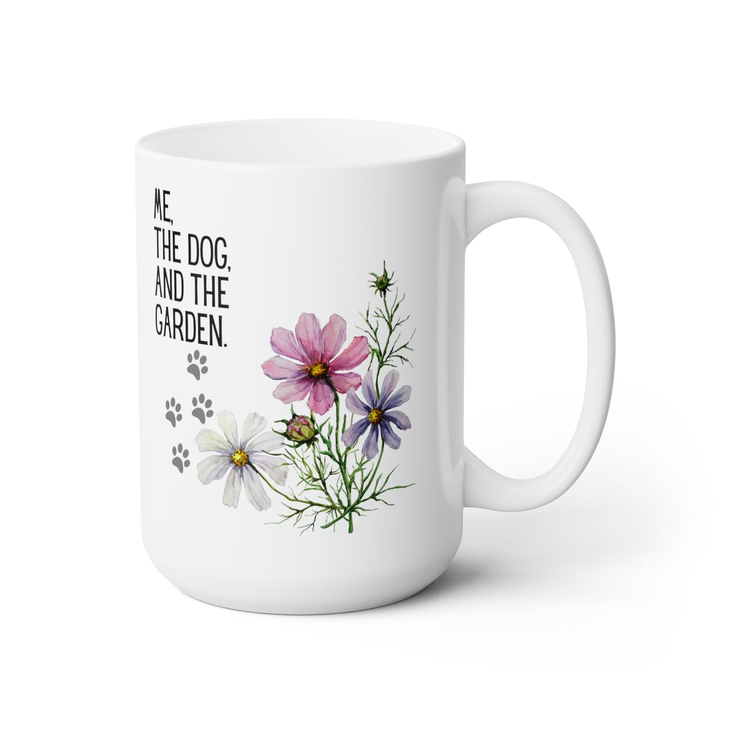 ME, THE DOG, AND THE GARDEN - 15OZ MUG - Horticultural Delights