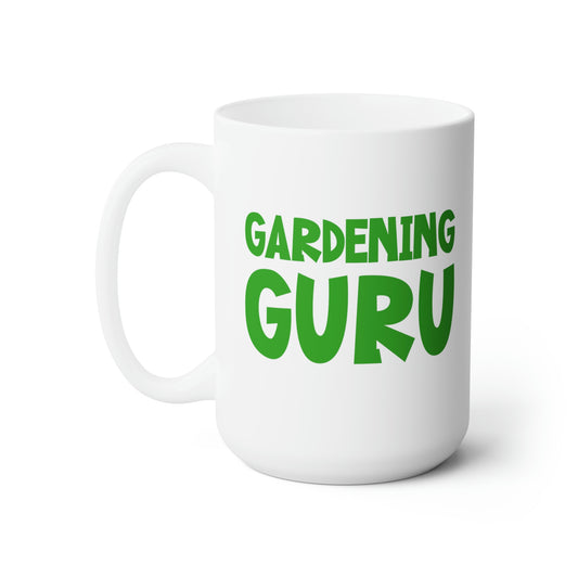 GARDENING GURU -15OZ. COFFEE MUG - Horticultural Delights