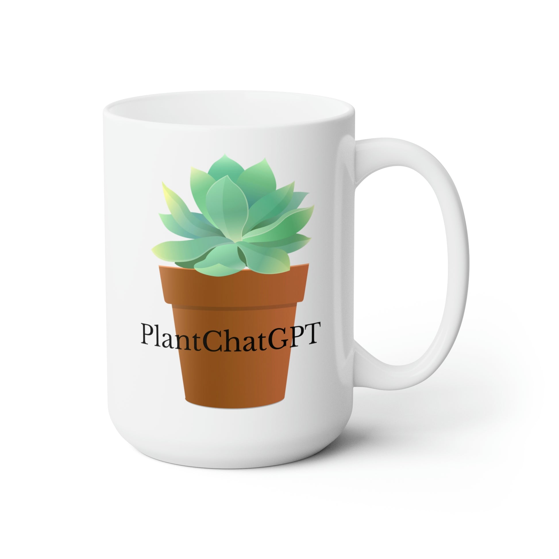 PLANTCHATGPT (2) - 15OZ. COFFEE MUG - Horticultural Delights