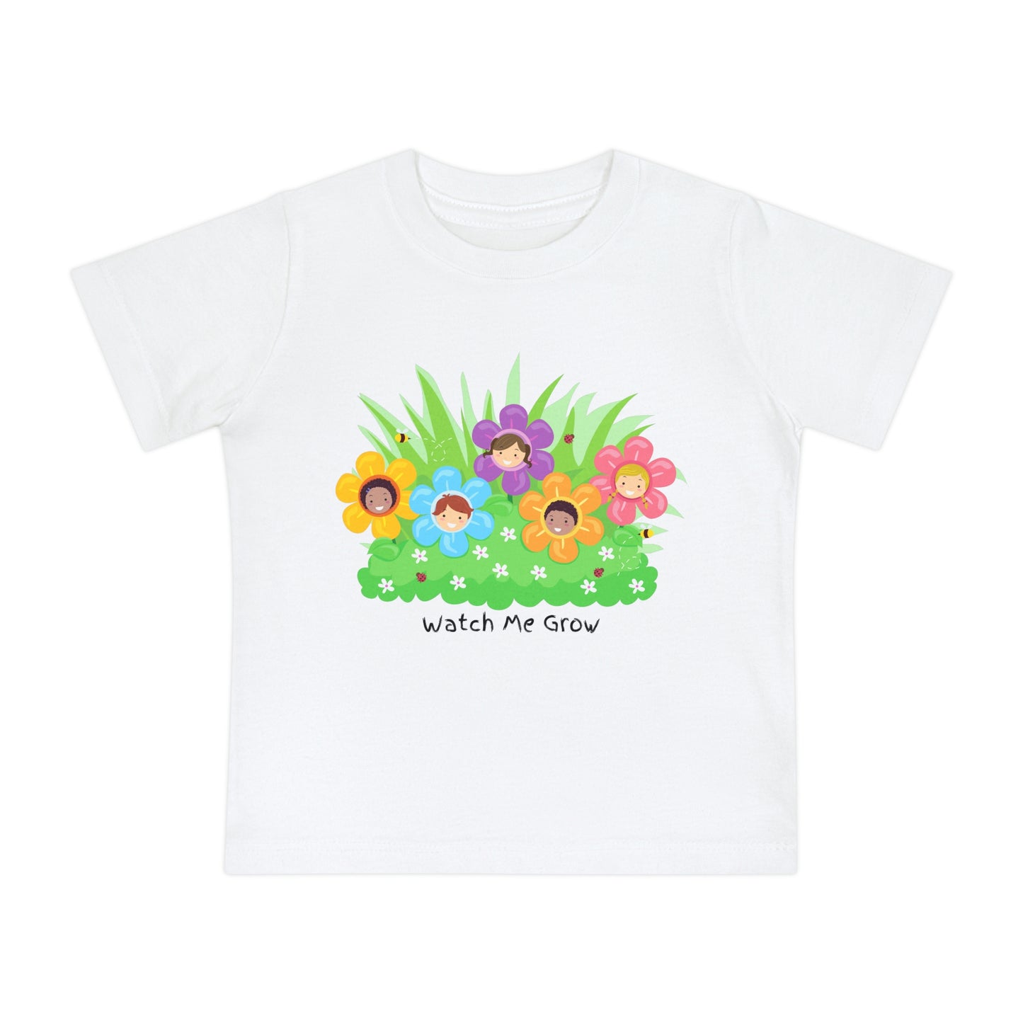 Watch Me Grow - T-shirt | Little Kids | Toddlers | Kid's Cotton Tees | Baby Clothes - Horticultural Delights