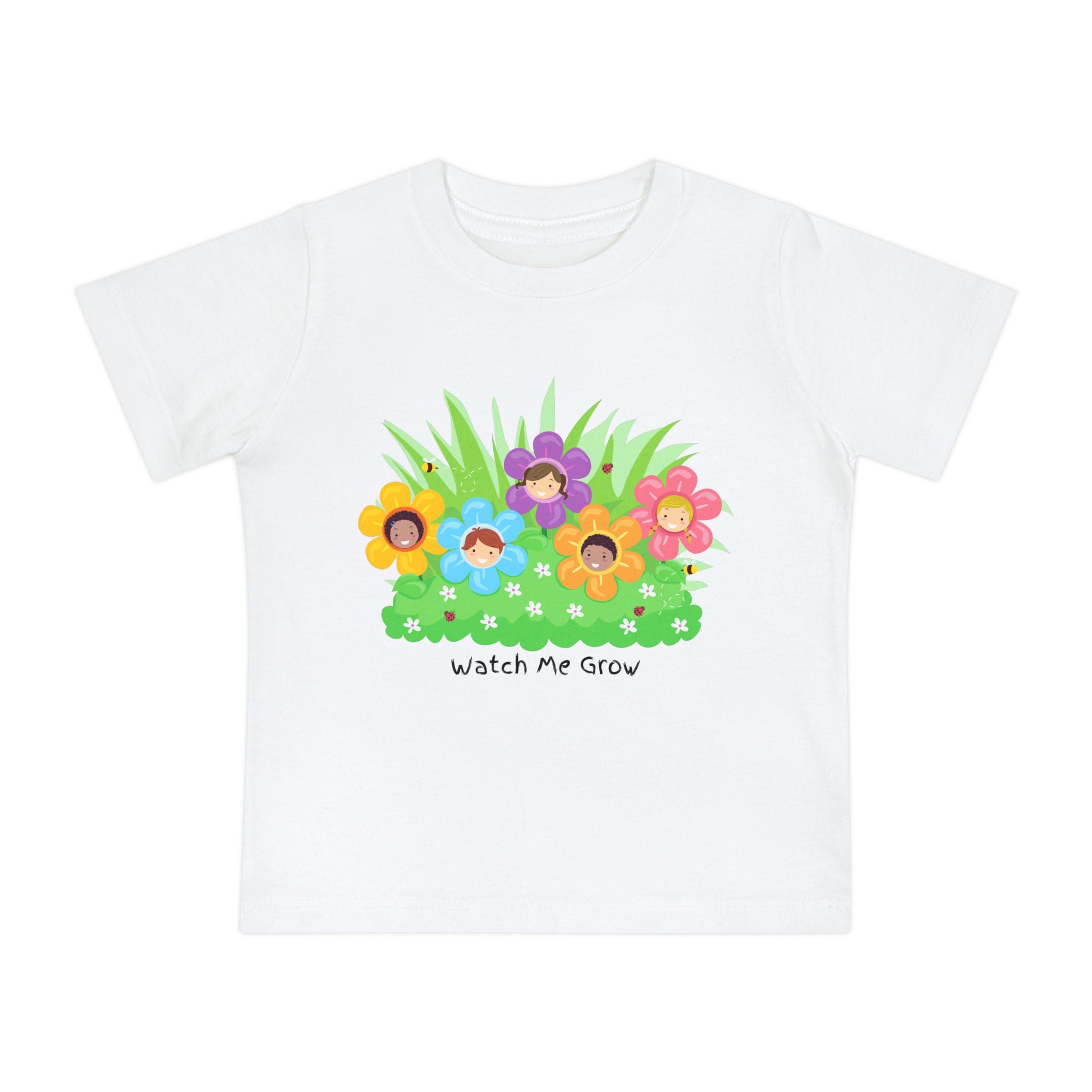 Watch Me Grow - T-shirt | Little Kids | Toddlers | Kid's Cotton Tees | Baby Clothes - Horticultural Delights