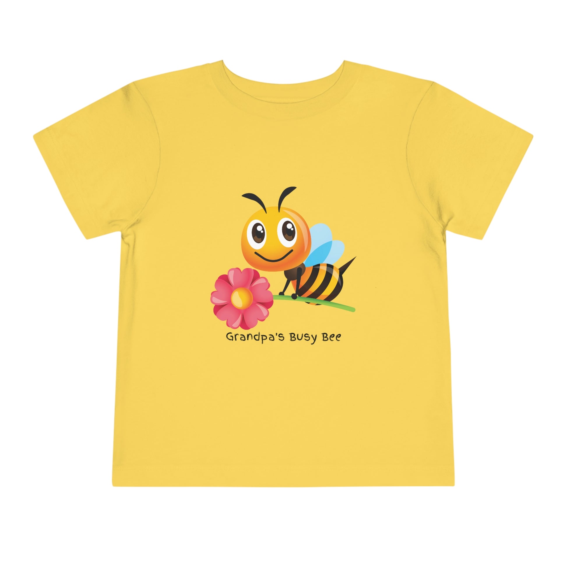 Grandpa's Busy Bee T-Shirt | Toddler | Kids | Kid's Clothing | Toddler Clothing | Cotton T-Shirt - Horticultural Delights