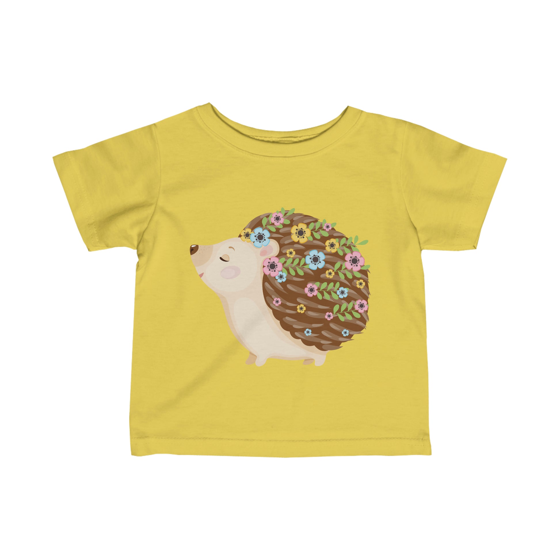 Hedge Hog with Flowers - T-Shirt - Horticultural Delights